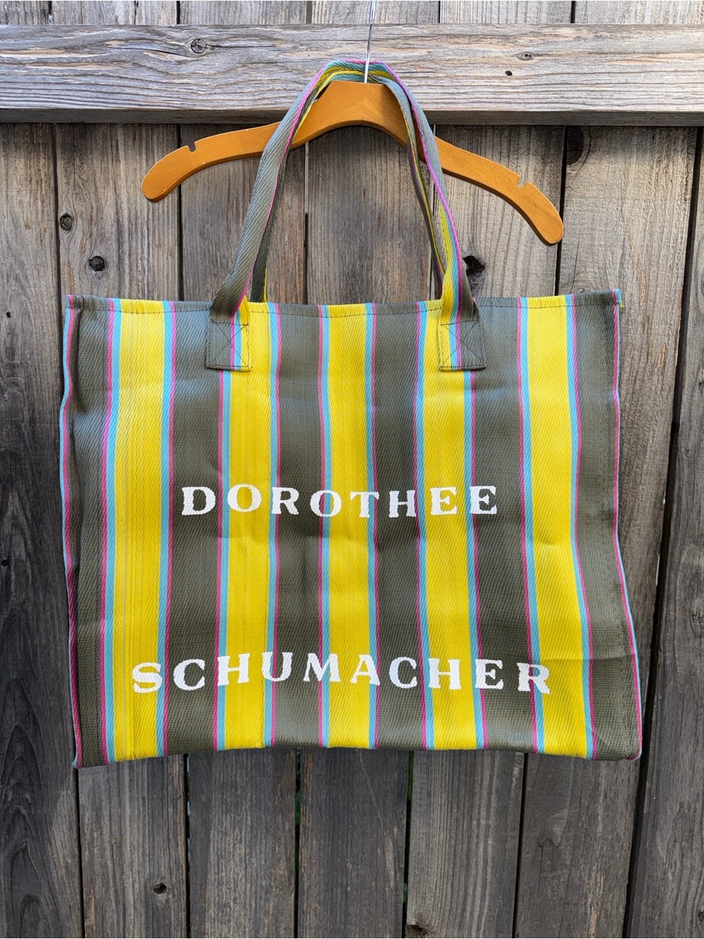 Dorothee Schumacher Striped Tote Bag